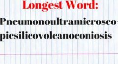世界上最长的英语单词，